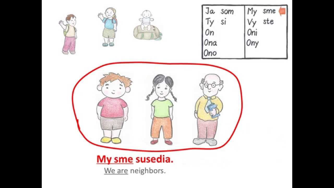 Slovak language: verb 