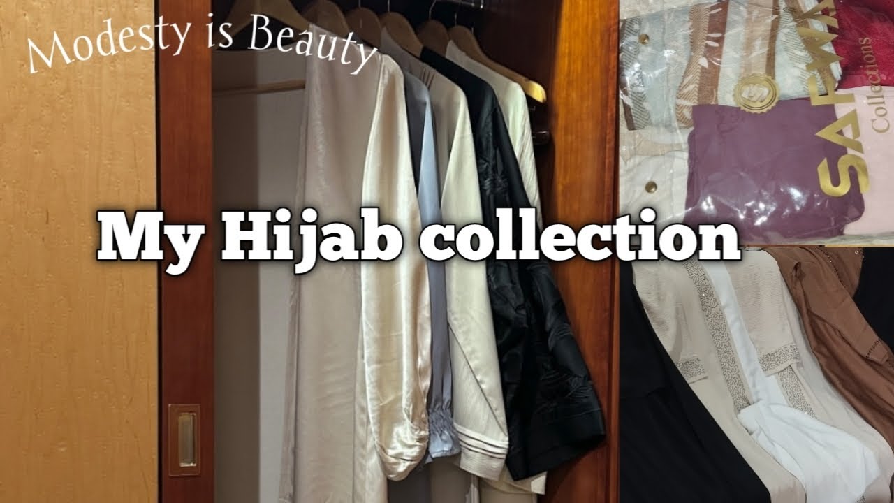 My Hijab collection  🤍 Modesty is beauty 🧕