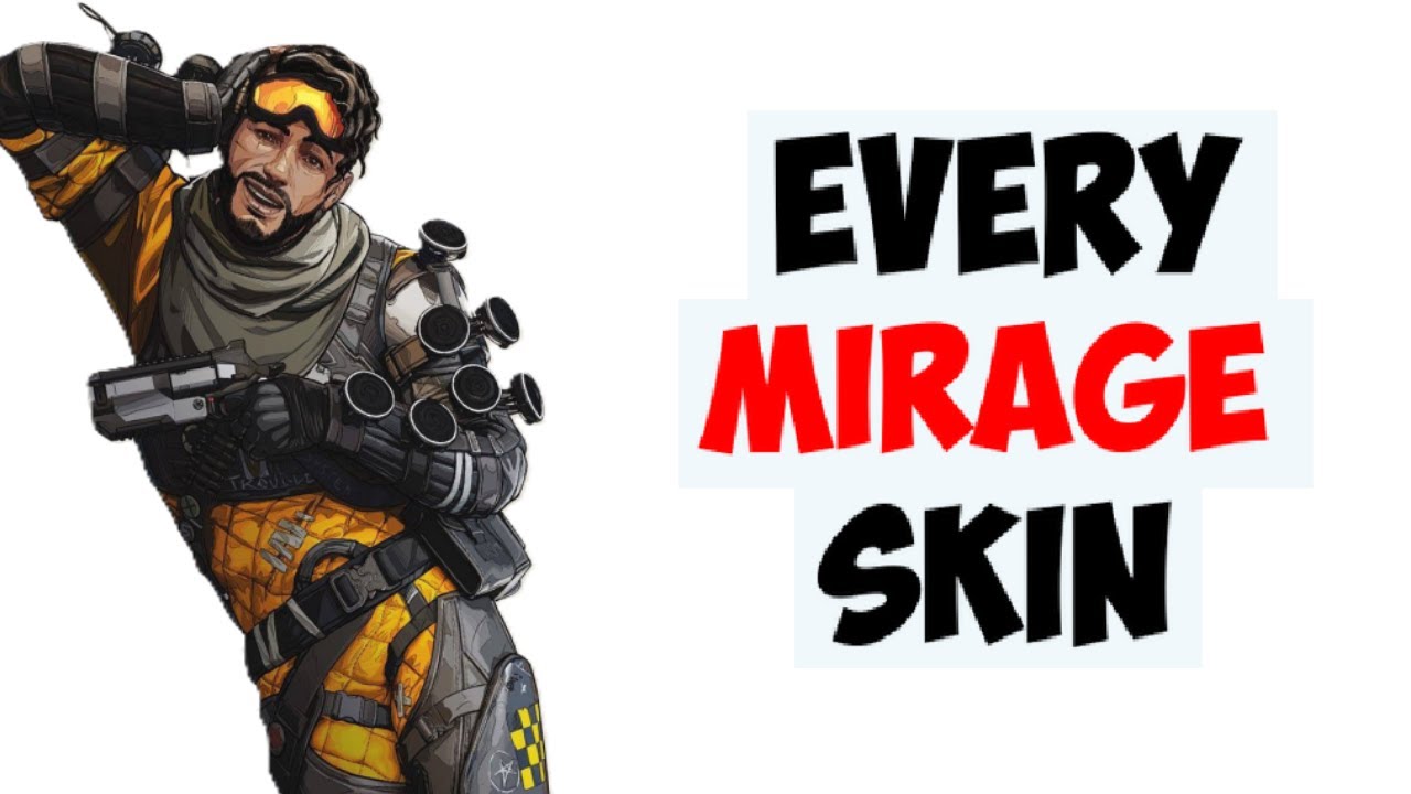 All 99 of Mirage's Skins in Apex Legends (Rarest Skins)