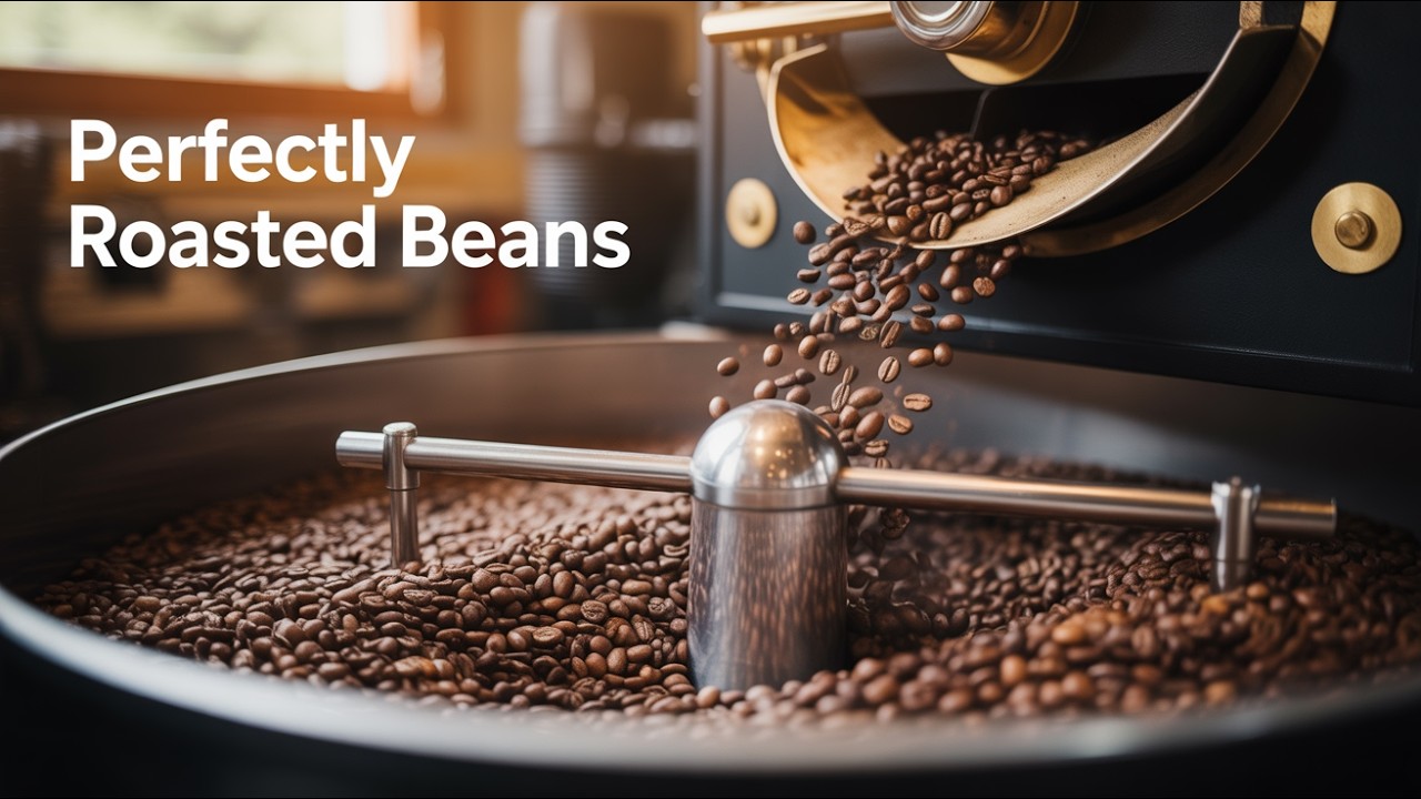 Inside the Coffee Factory Process Journey With Relaxing ASMR From Bean Roasting to Grinding