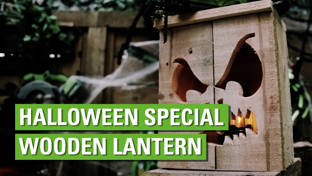 Halloween Special - Build A Wooden Halloween Lantern