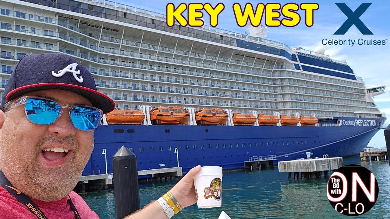 Vacation Cruise: Celebrity Reflection in Key West. Bar Hopping. Southern Most Point & Mile Marker 0.