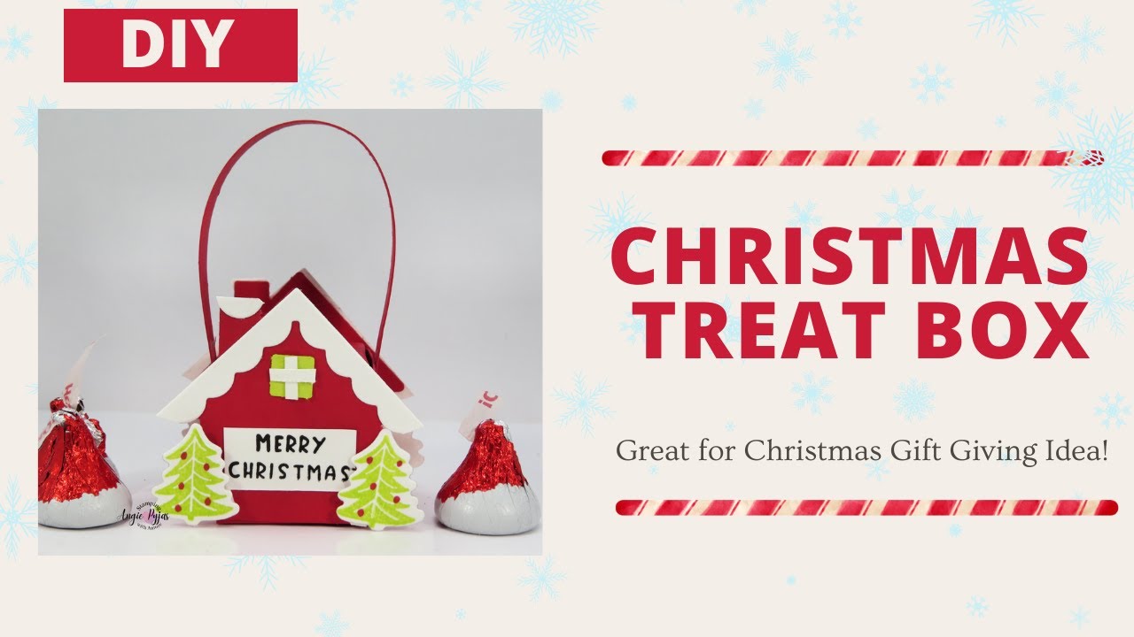 Make The Cutest Christmas Treat Box Ever With This Diy Tutorial!