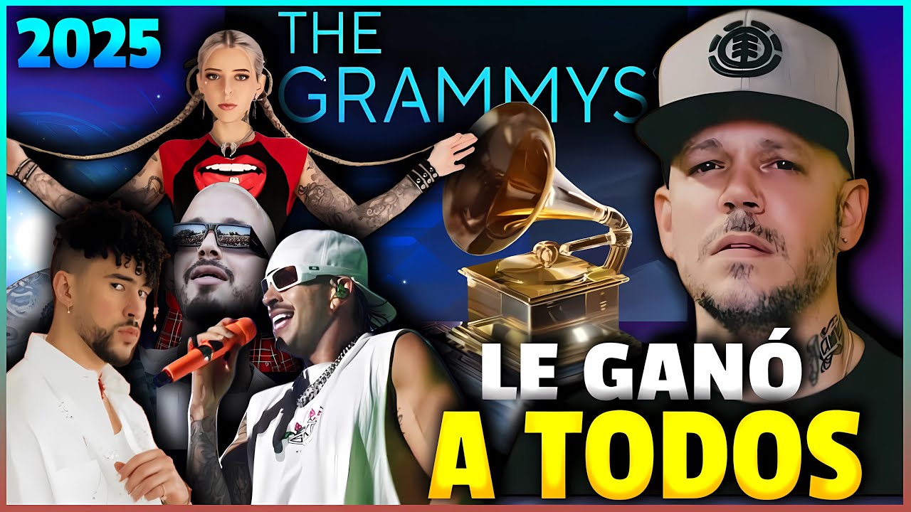 RESIDENTE GANA GRAMMY 2025 A MEJOR ÁLBUM DE MUSICA URBANA @Residente