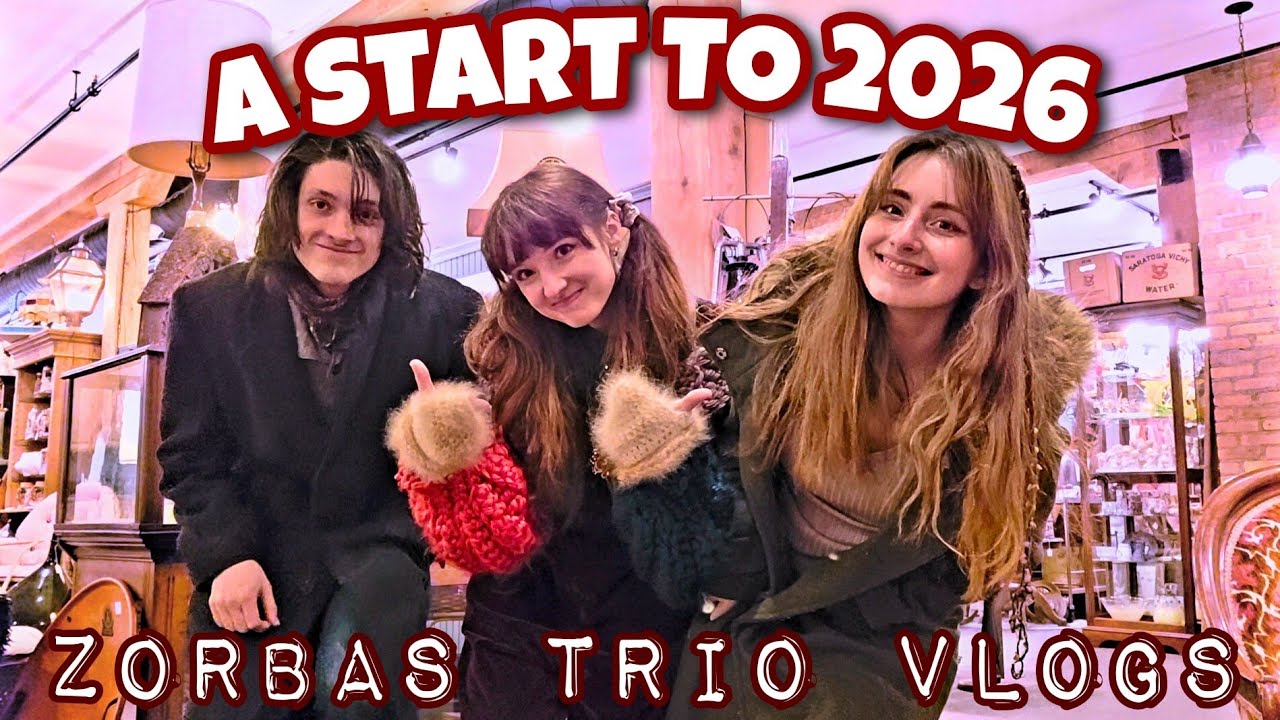 A START TO 2026 | Antiquing & thrifting | White Lake Studios | live music | behind the scenes