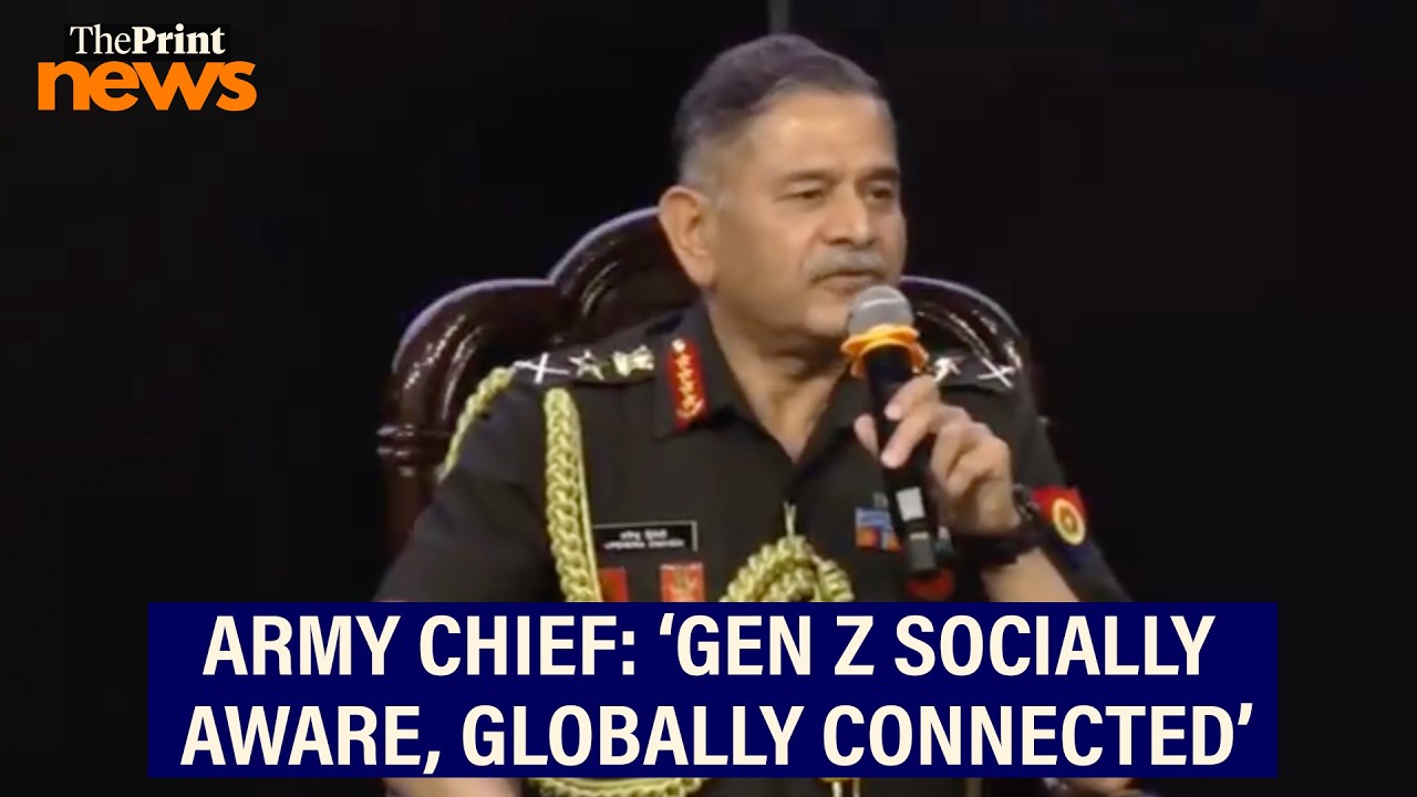 &lsquo;Gen Z 10 times better than our generation&rsquo;: Army chief Gen Upendra Dwivedi