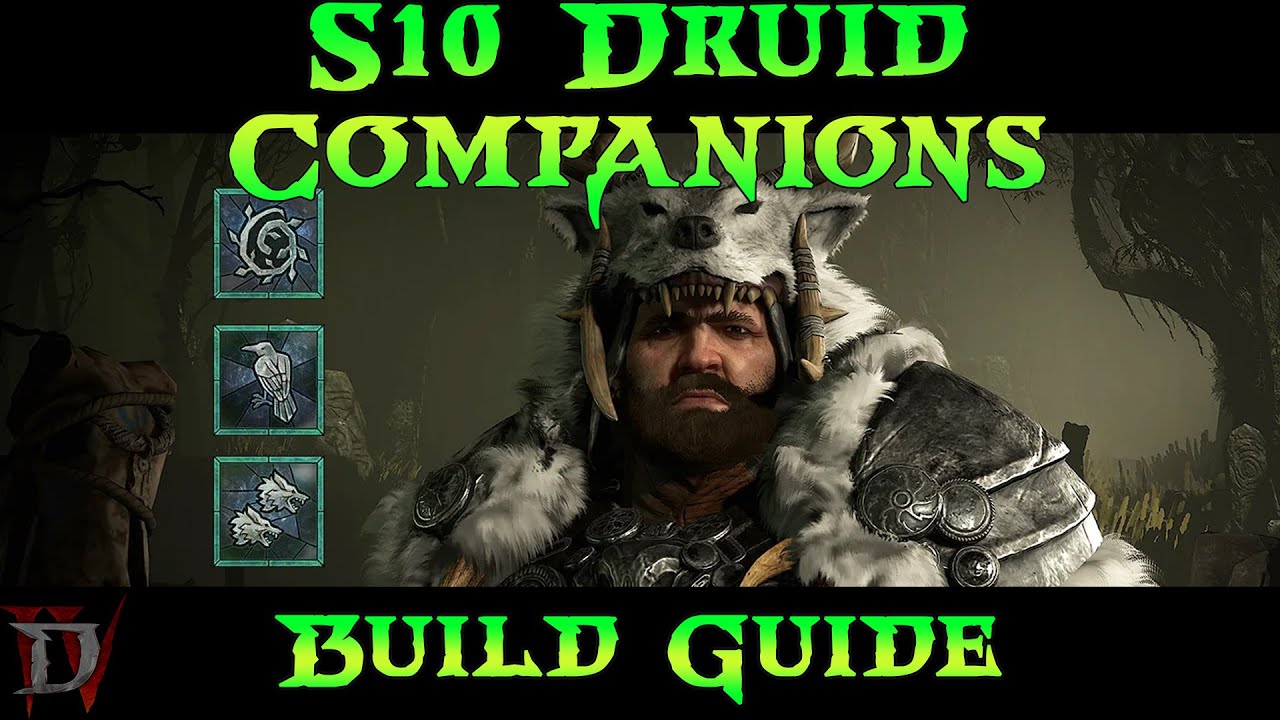 (D4) Companion Druid - Season 10 Build