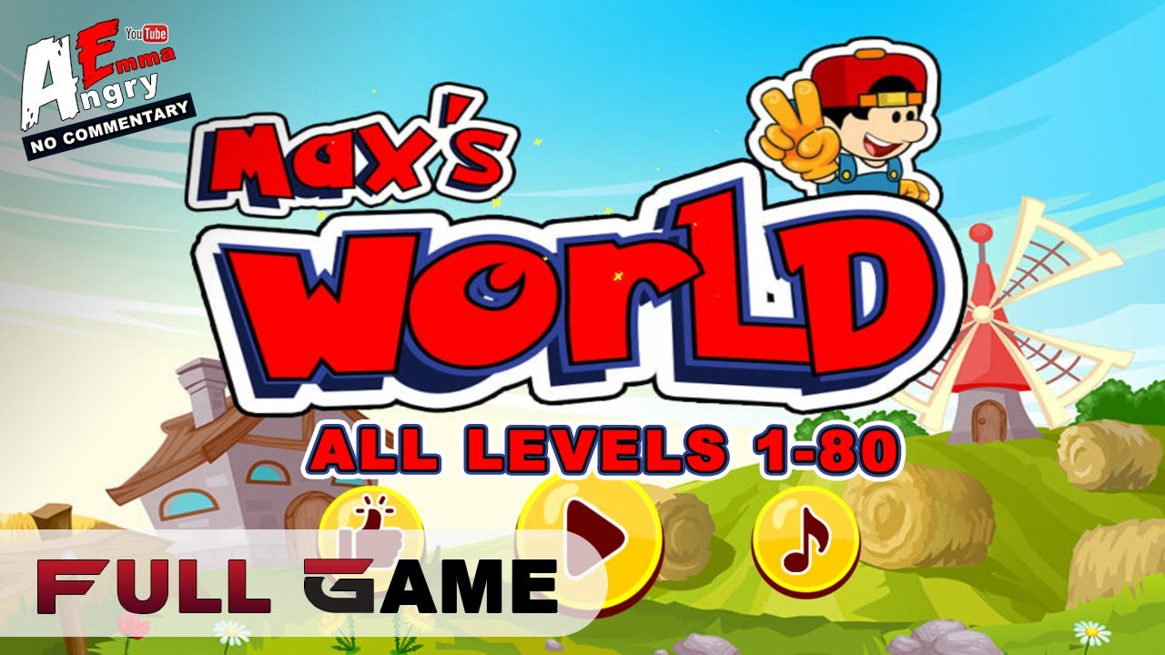 Super Max World Adventure - FULL GAME (all levels 1-80) / Android Gameplay