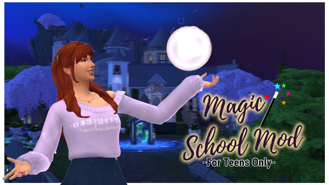 Magic School Mod🪄📚| The Sims 4