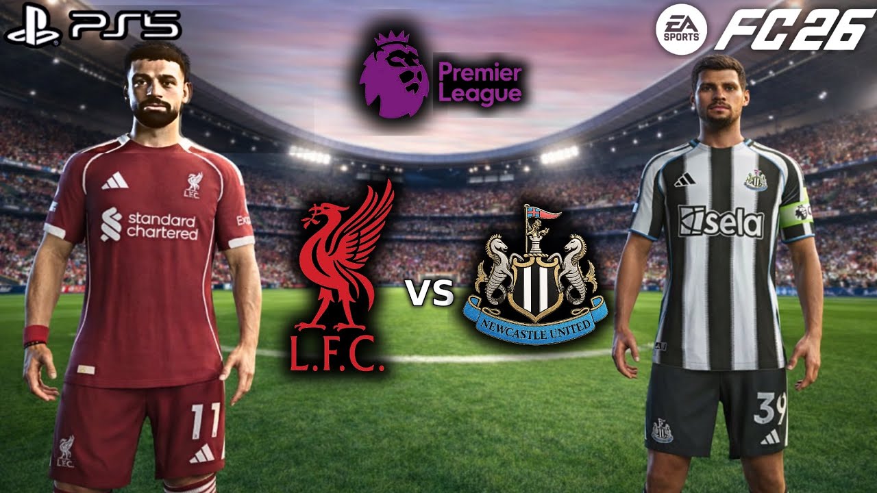 FC26 - Liverpool vs Newcastle United | Premier League 25/26 Full Match | PS5 Gameplay {4K60}