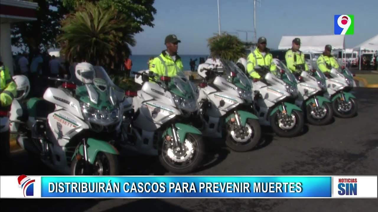 DIGESETT entregara cascos tras motoristas involucrados en accidentes | Emisión Estelar SIN