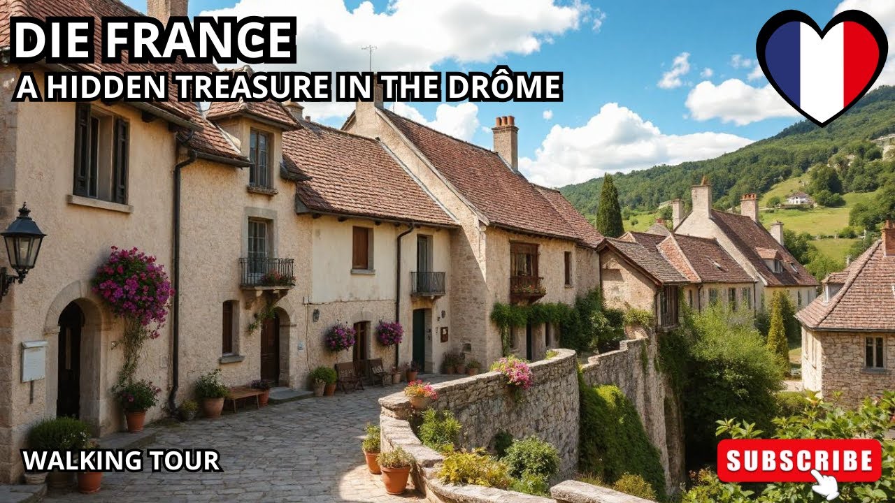 DIE - Explore this Magnificent french village, a hidden treasure in the Drôme - WALKING STREET