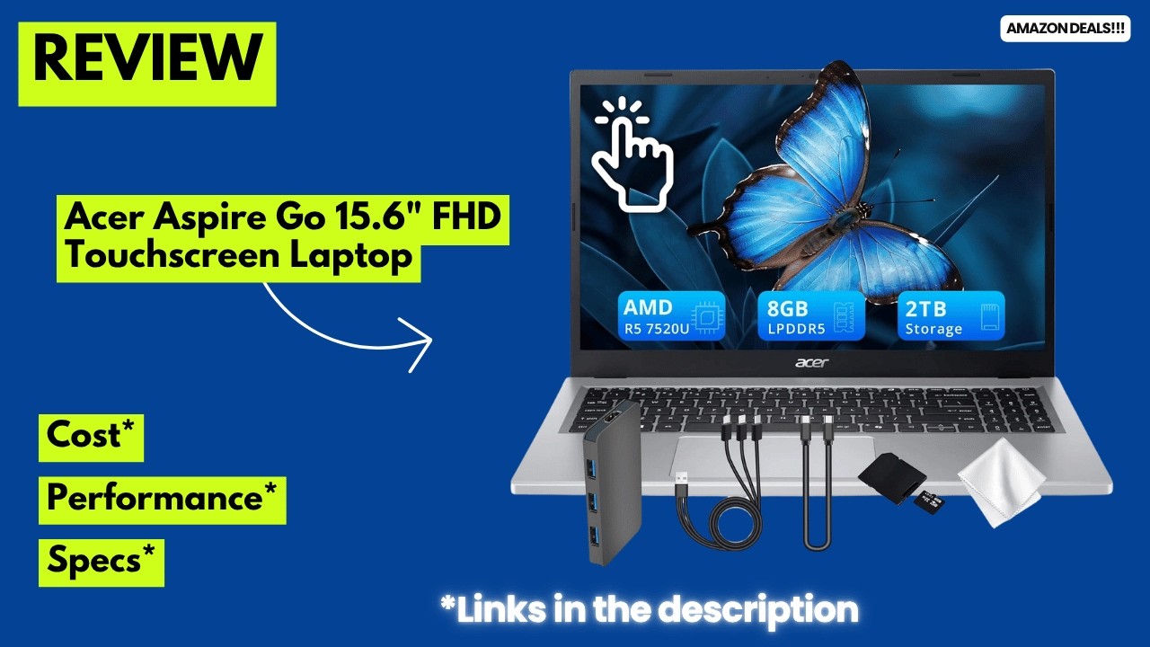 Обзор сенсорного ноутбука Acer Aspire Go 15 &mdash; идеальный бюджетный вариант на 2 ТБ!