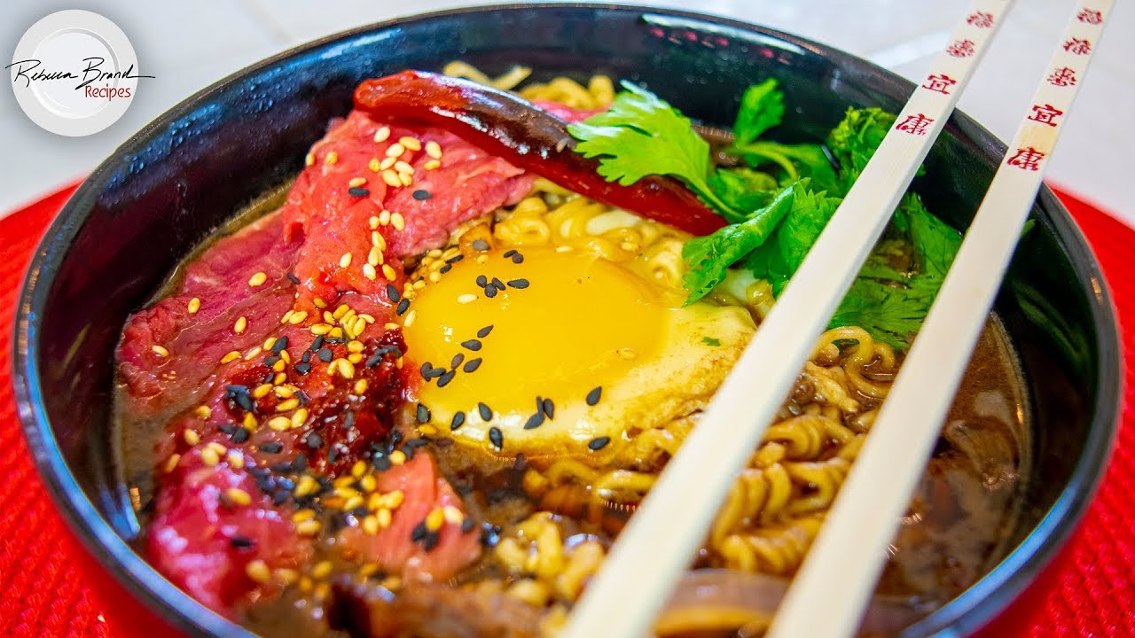Spicy Szechuan Beef Ramen Recipe