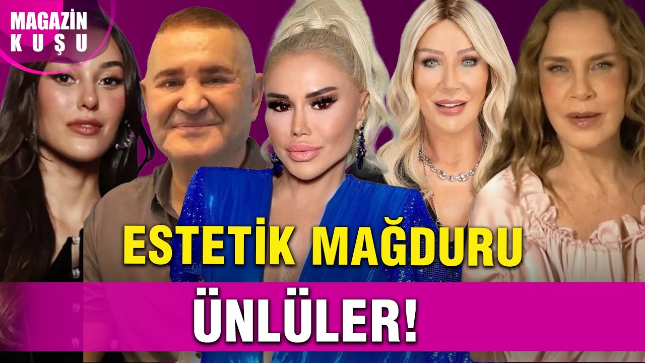 Ünlülerin Çok Konuşulan Estetik Vakaları!