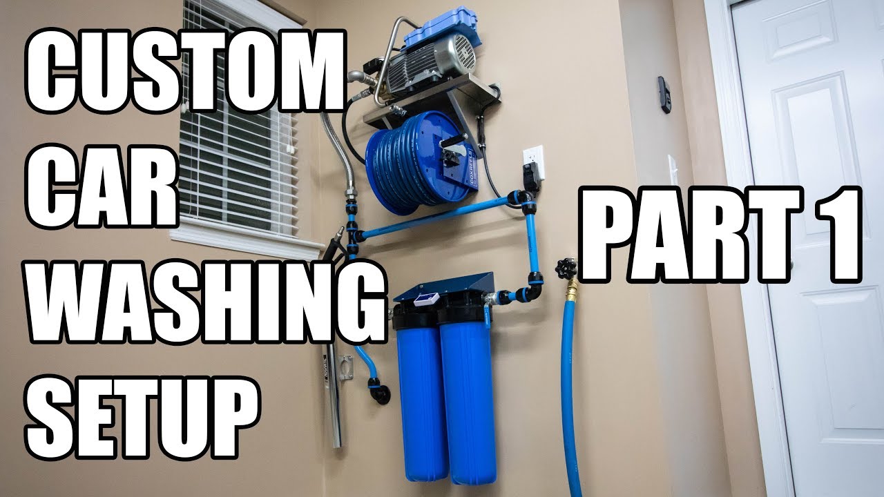 Custom Garage Pressure Washer Install | Part 1