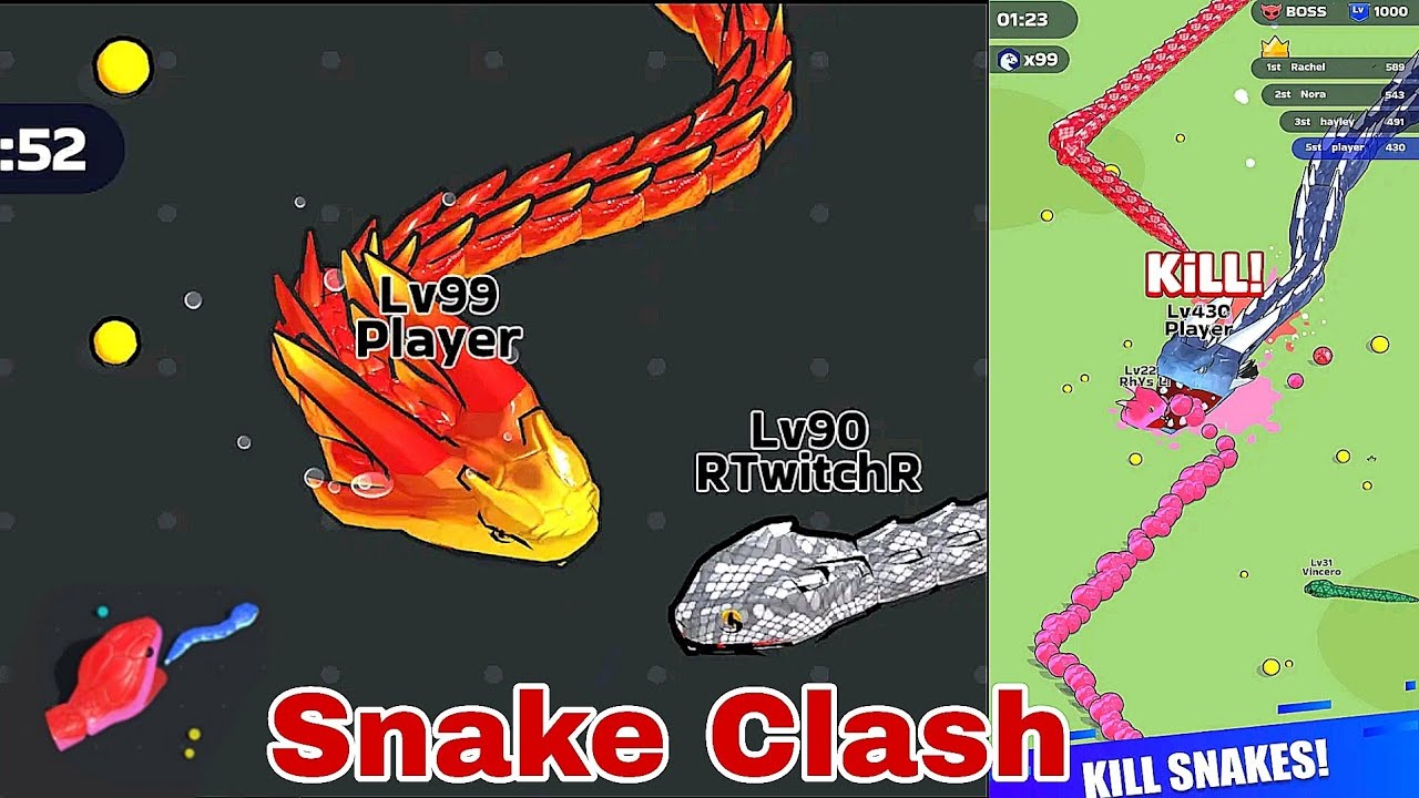 New Game Alert! 🐍 Snake Clash is a very exciting and fun game.2