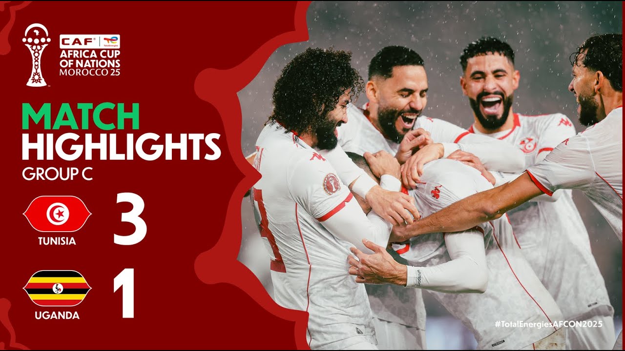 HIGHLIGHTS | Tunisia 🆚 Uganda | #TotalEnergiesAFCON2025 - Group C | ملخص مباراة تونس وأوغندا