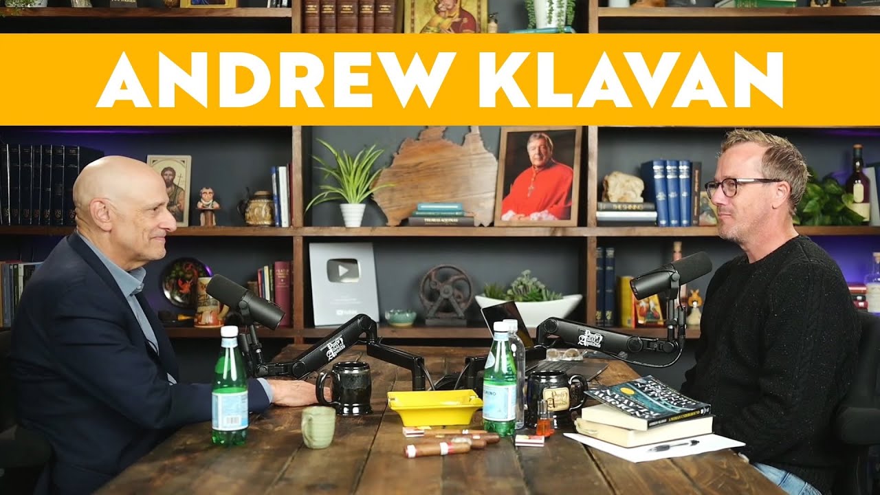 Writing Fiction, Overcoming Depression, and Ben Shapiro Becoming Christian (Andrew Klavan) | Ep. 490