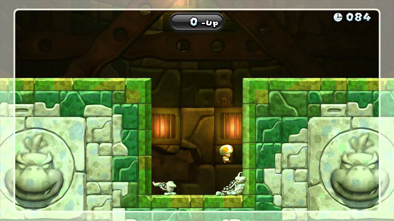 New Super Mario Bros U - Challenge #3 (1-Up Rally)