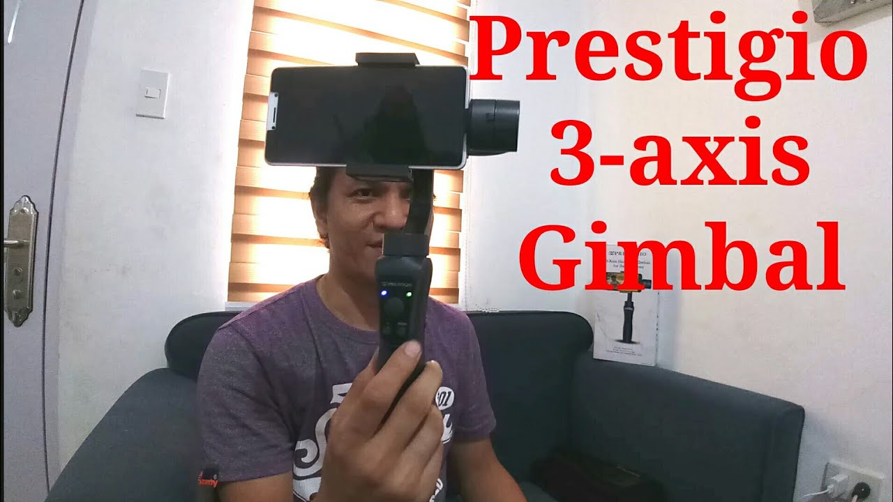 Prestigio 3-axis Smartphone Gimbal Review