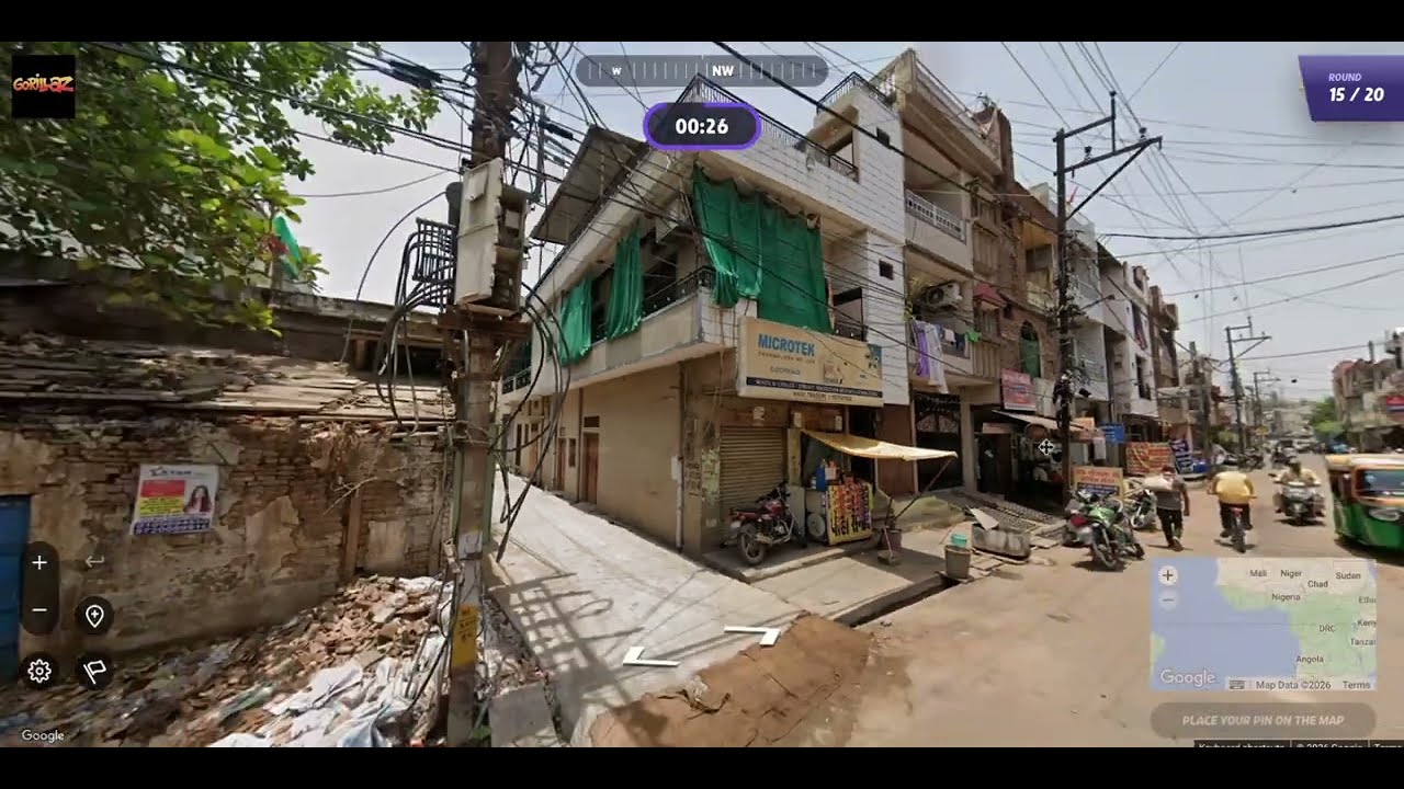 Gorillaz x Geoguessr Gameplay