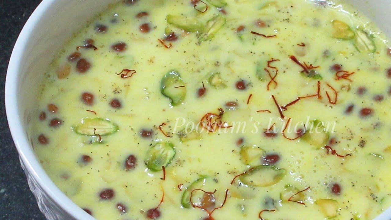 Doodh Pak Recipe - Easy Doodh Pak Recipe - How to make Doodh Pak - Gujarati Dudh Pak Recipe