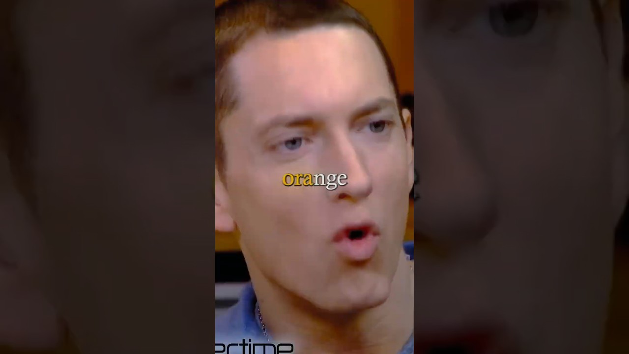 Eminem Proves Orange Rhymes 😳