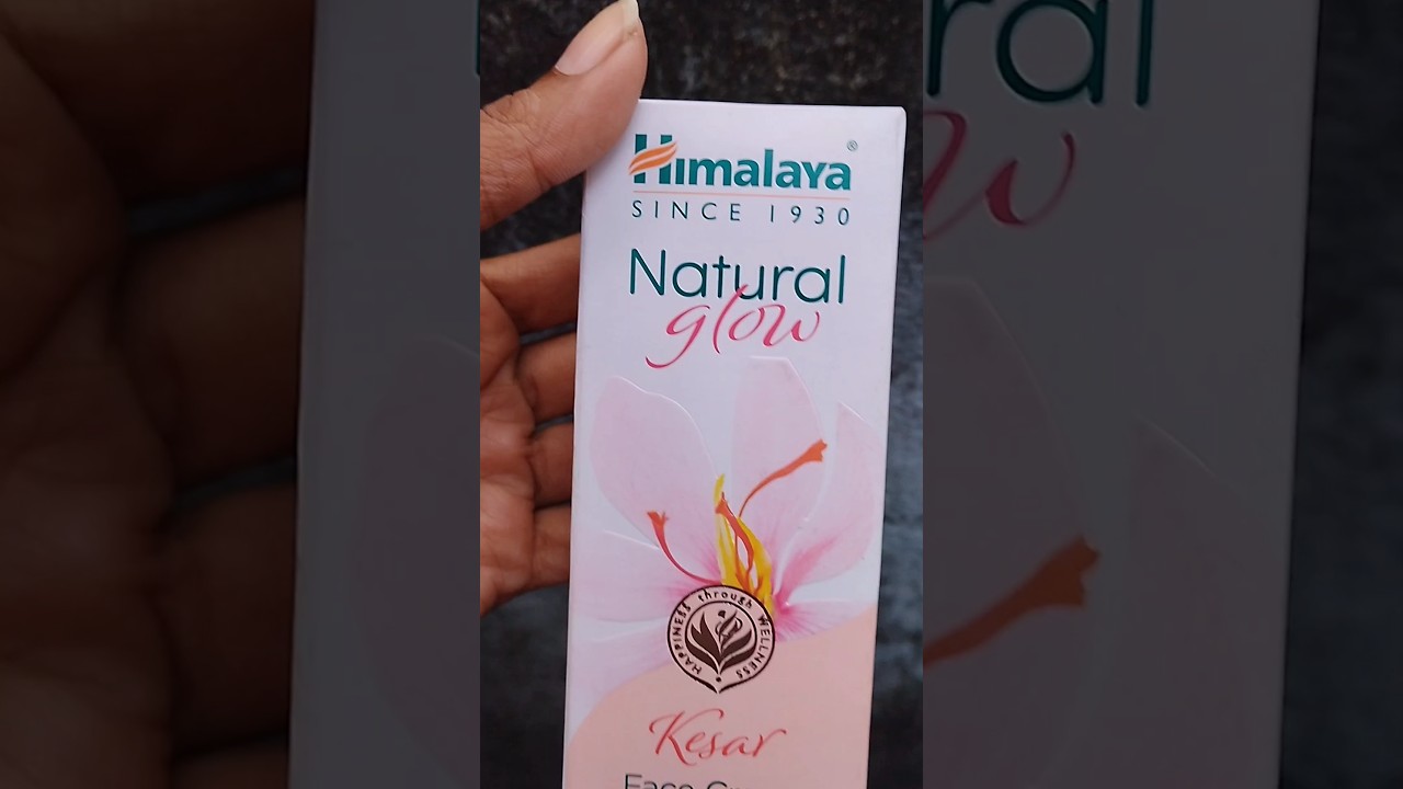 Himalaya natural glow Kesar face cream review 