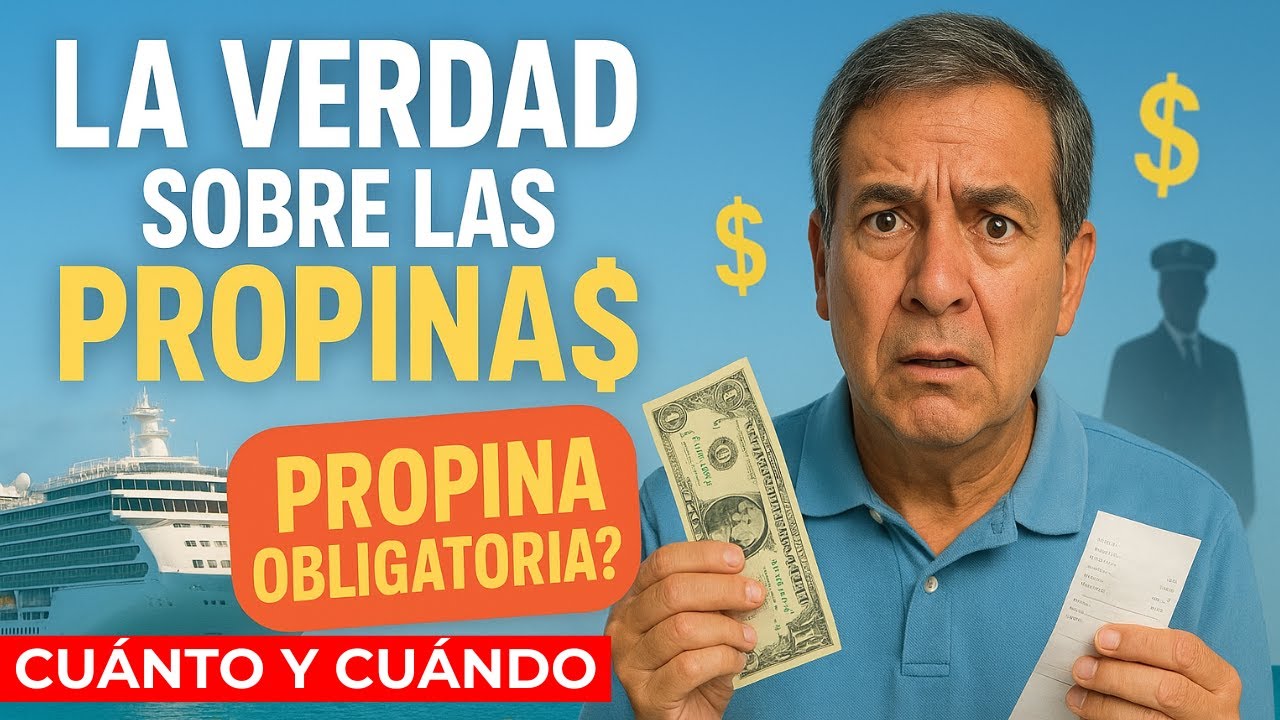 La VERDAD Sobre las Propinas en Cruceros: Cu&aacute;nto y Cu&aacute;ndo Pagas