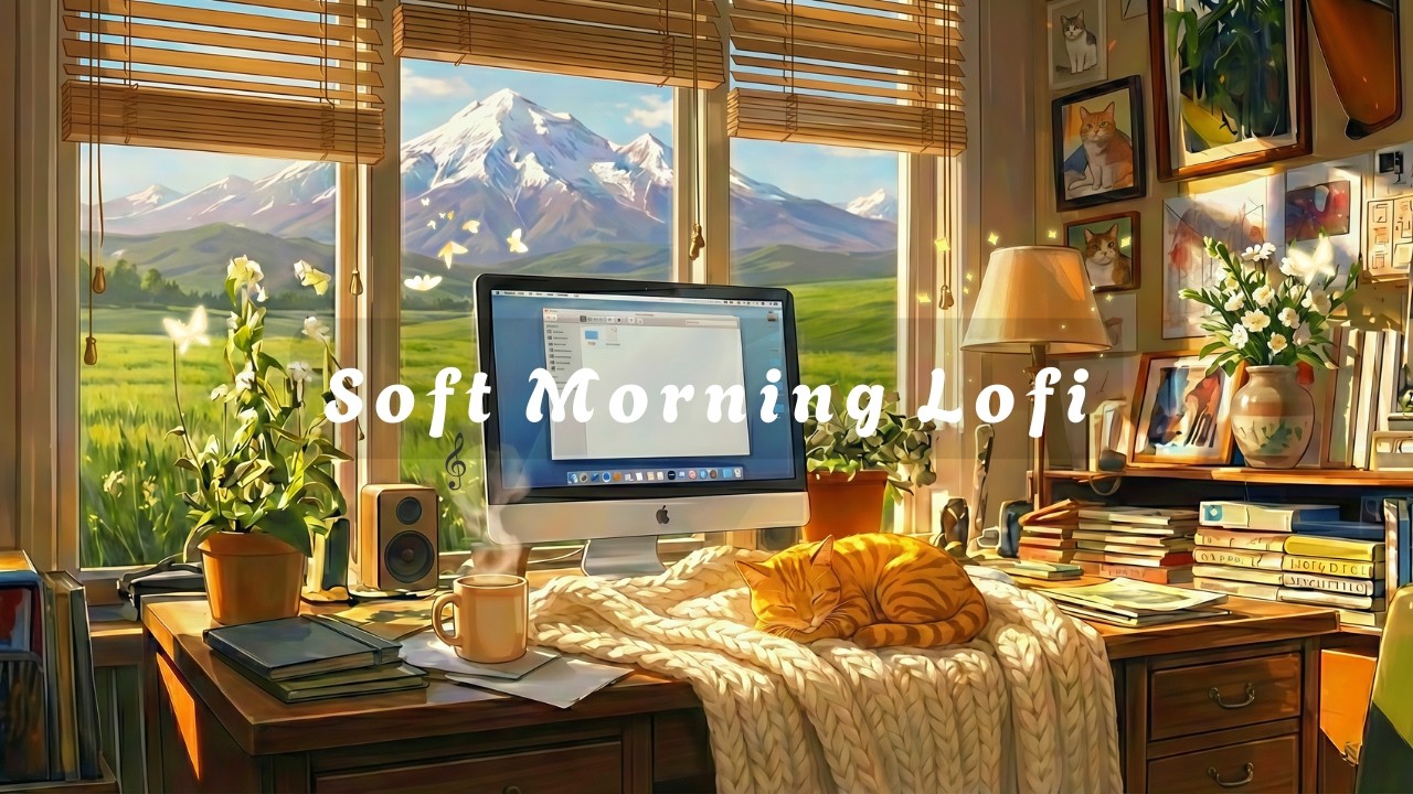 🌤️️🎧Stay With Me in This Quiet Life | Soft Morning Lofi ️🎶🍃