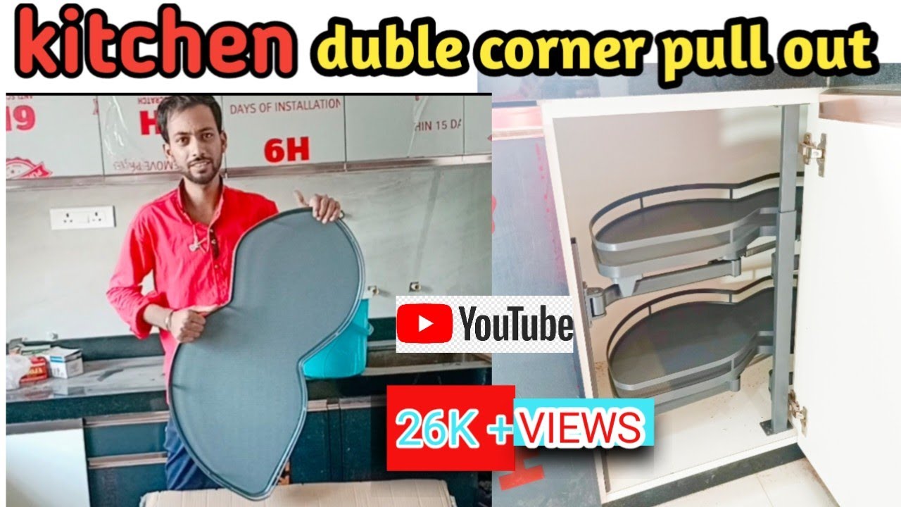 ebco corner pull out//kitchen S corner buscet &magic corner fitting setup full review 