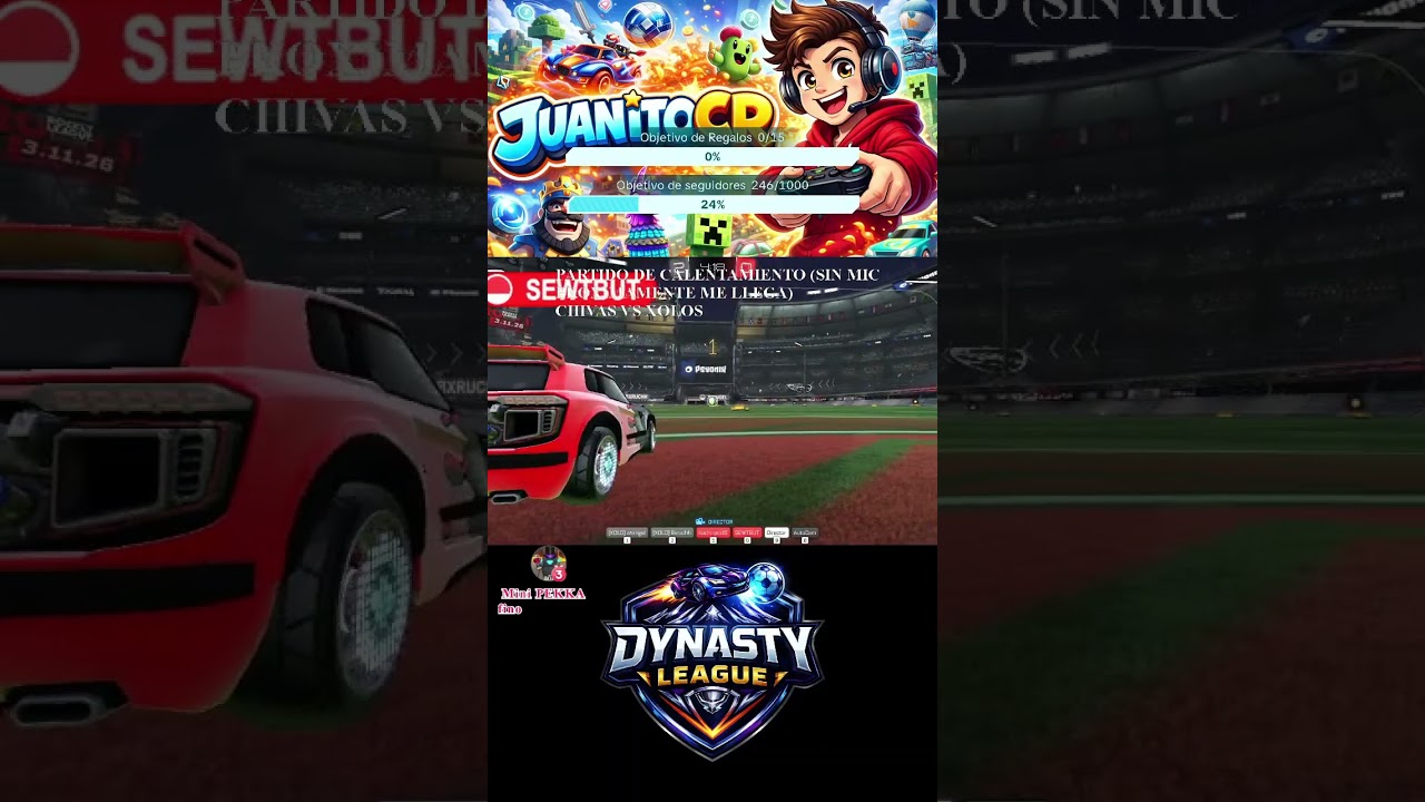 Partido de calentamiento Xolos vs Chivas / Dynasty League RL