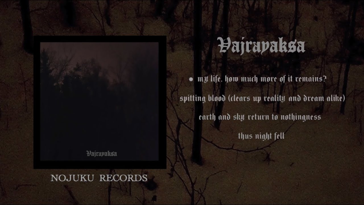 Vajrayaksa - S/T (Blackened Drone Metal/Dark Ambient/DSBM)