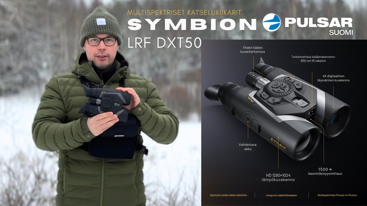 Pulsar Symbion LRF DXT50 Multispektriset katselukiikarit | METSÄSTYS | LUONTOKUVAUS