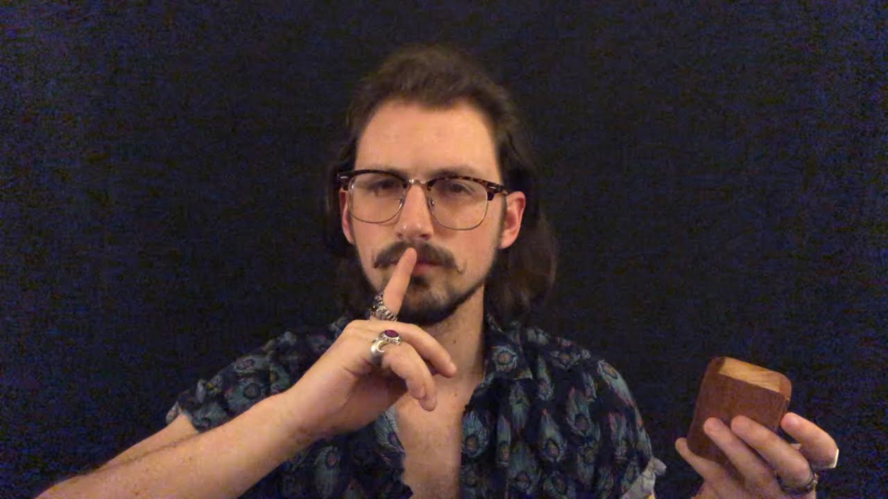 ASMR Whispering You My Secrets + Chaotic Personal Attention in 2nd half