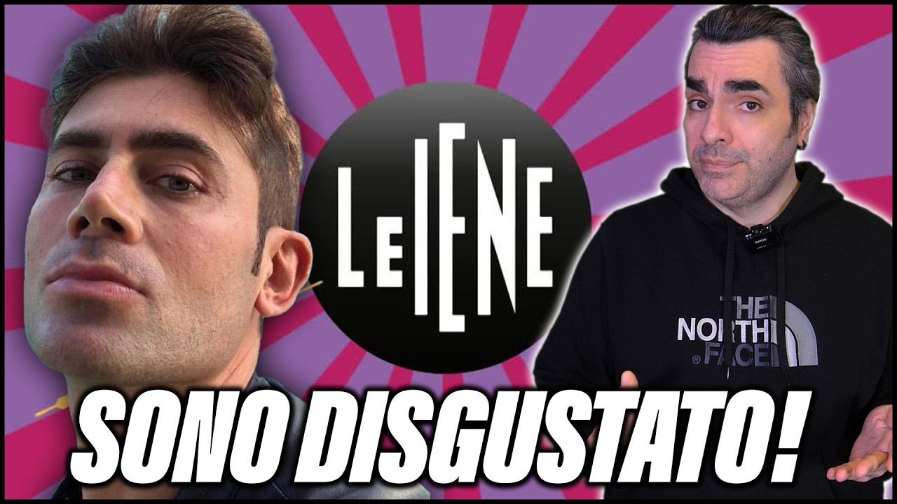 Sono DISGUSTATO... da Patrizio Official e dalle Iene. Per motivi diversi.