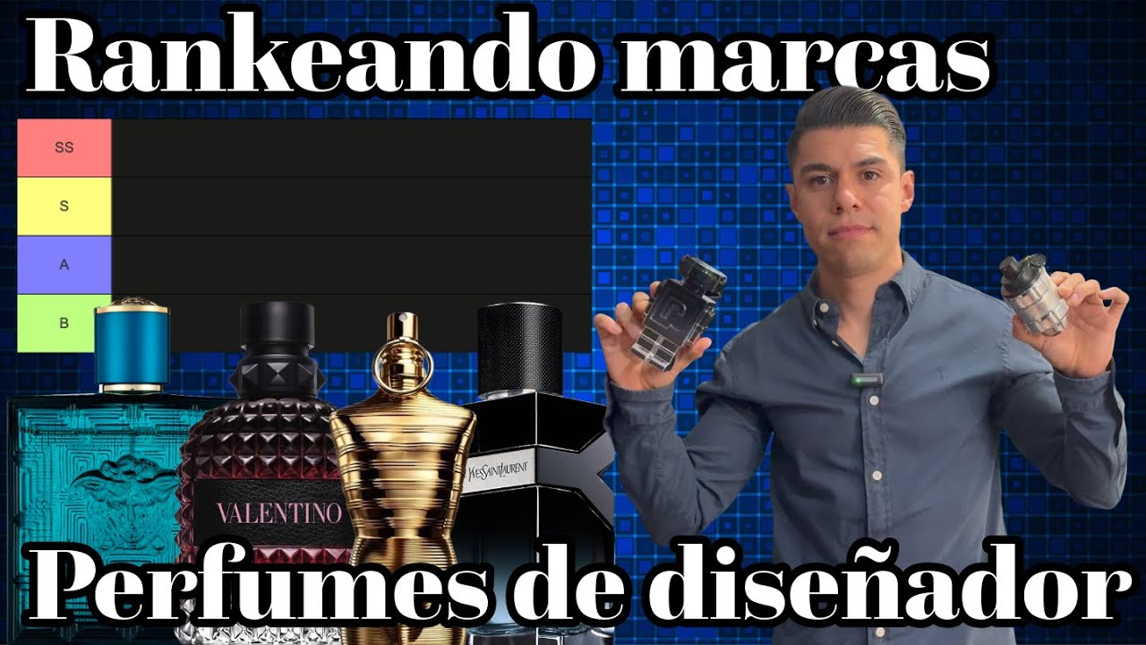 Rankenado las mejores marcas de PERFUMES de DISEÑADOR