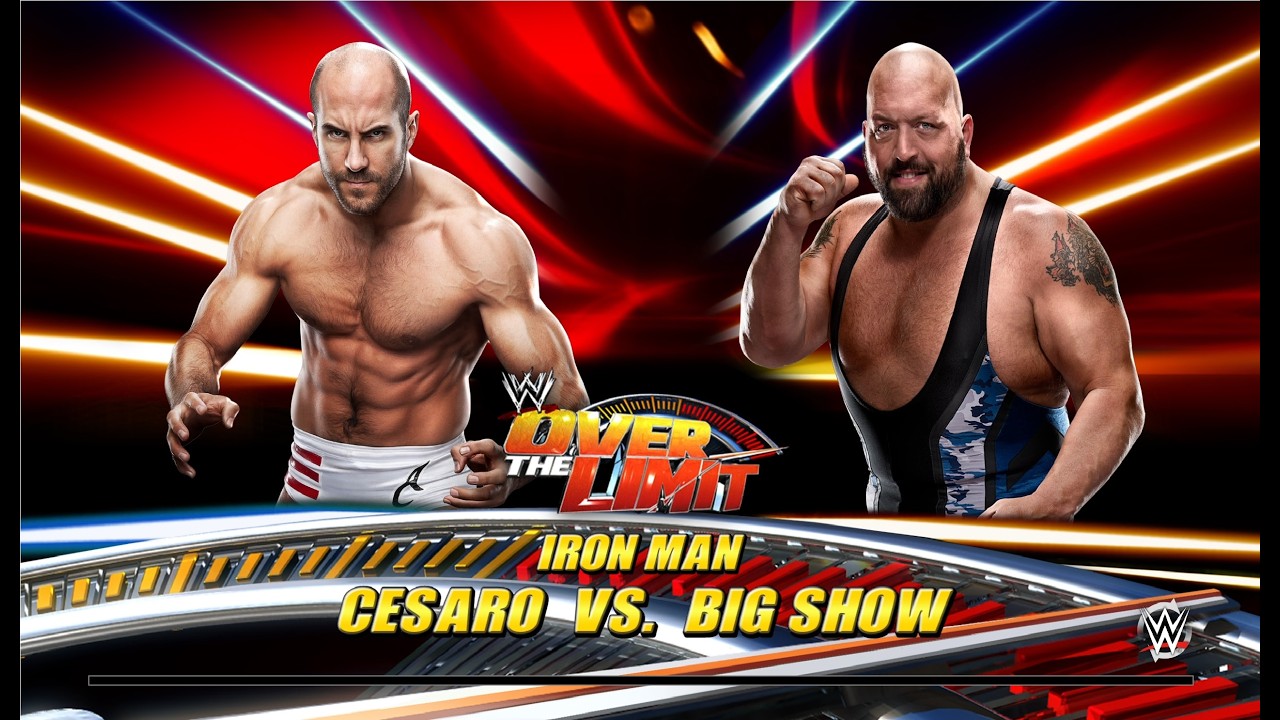 WWE 2k15 Чемпионат Вселенной третий этап Cesaro - Big Show