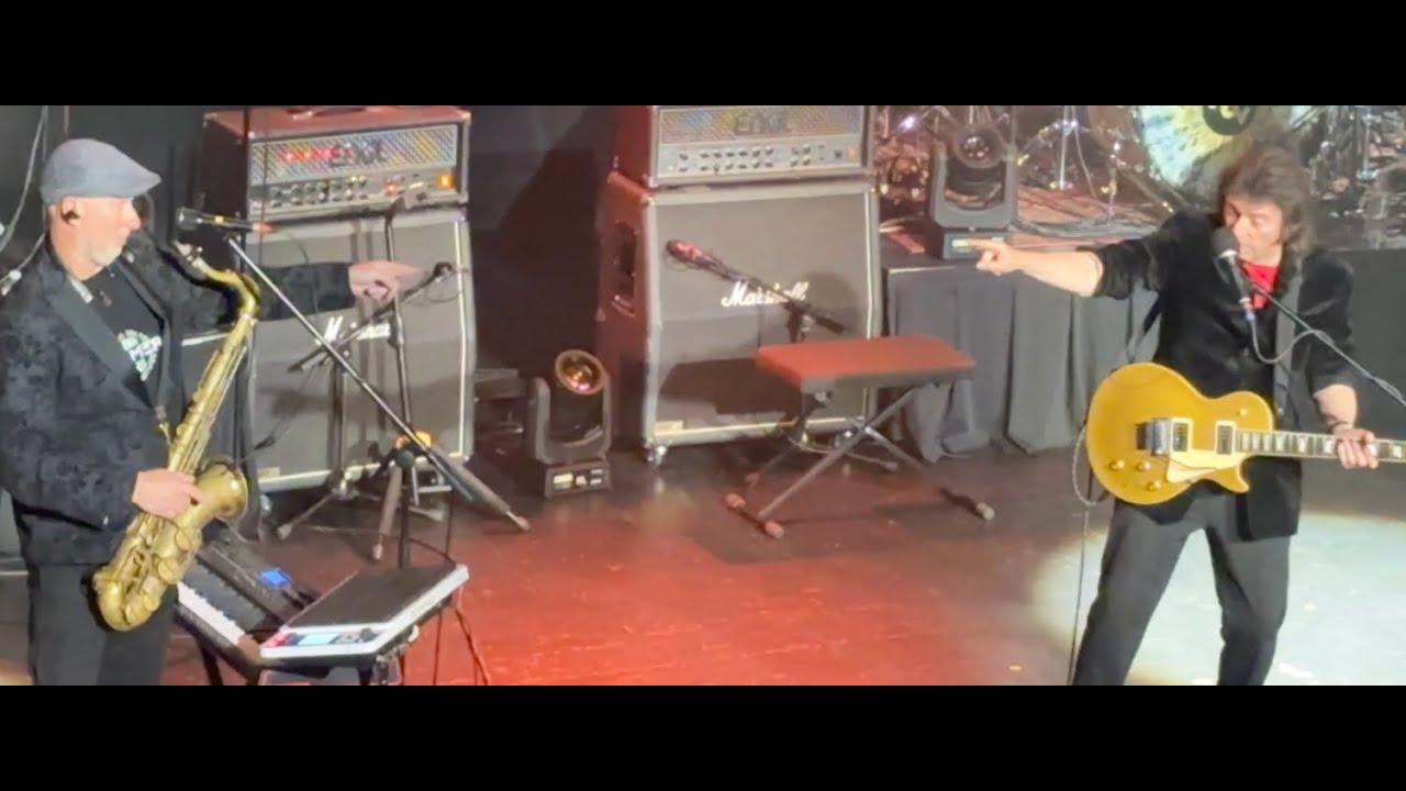 New STEVE HACKETT Live! (Genesis guitarist) 