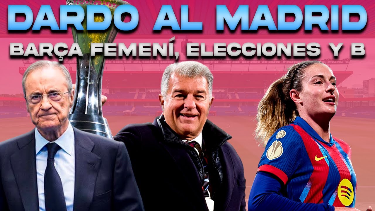 💥 LAPORTA DESTROZA AL MADRID | BARÇA FEMENÍ ELECCIONES | ALEXIA Y SORTEO VODAFONE | CANTERA | PERE