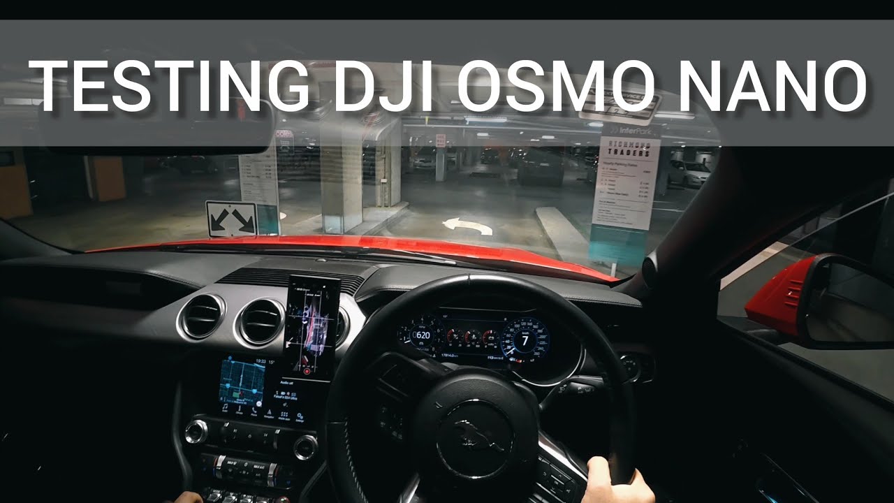 Testing DJI Osmo Nano at Night | POV Mustang GT Drive | Melbourne