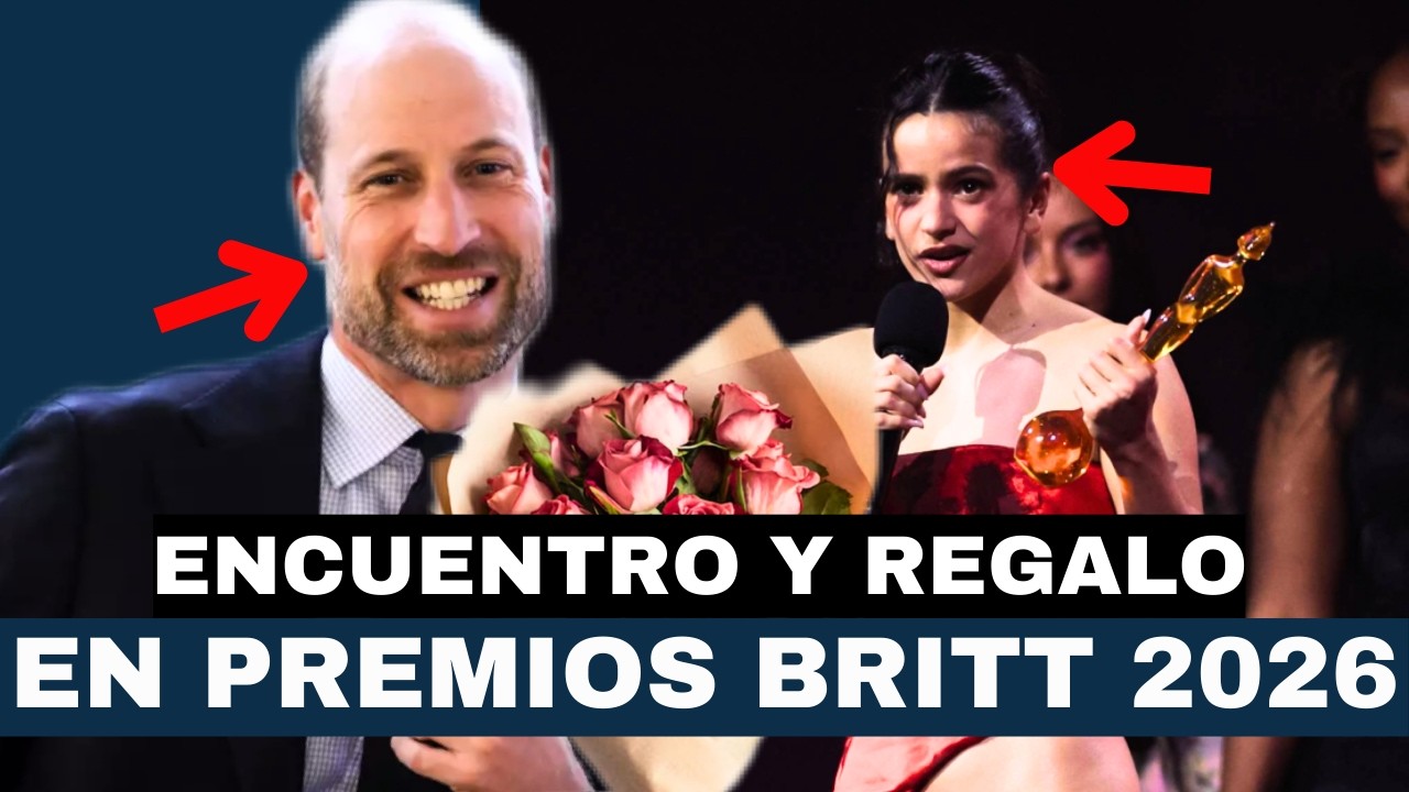 ¿QUÉ HAY EN LA CAJA? EL MISTERIOSO REGALO DEL PRÍNCIPE GUILLERMO A ROSALÍA