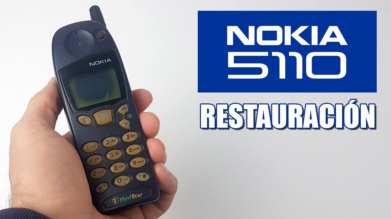 ¡RESTAURANDO MI PRIMER MOVIL! - NOKIA 5110