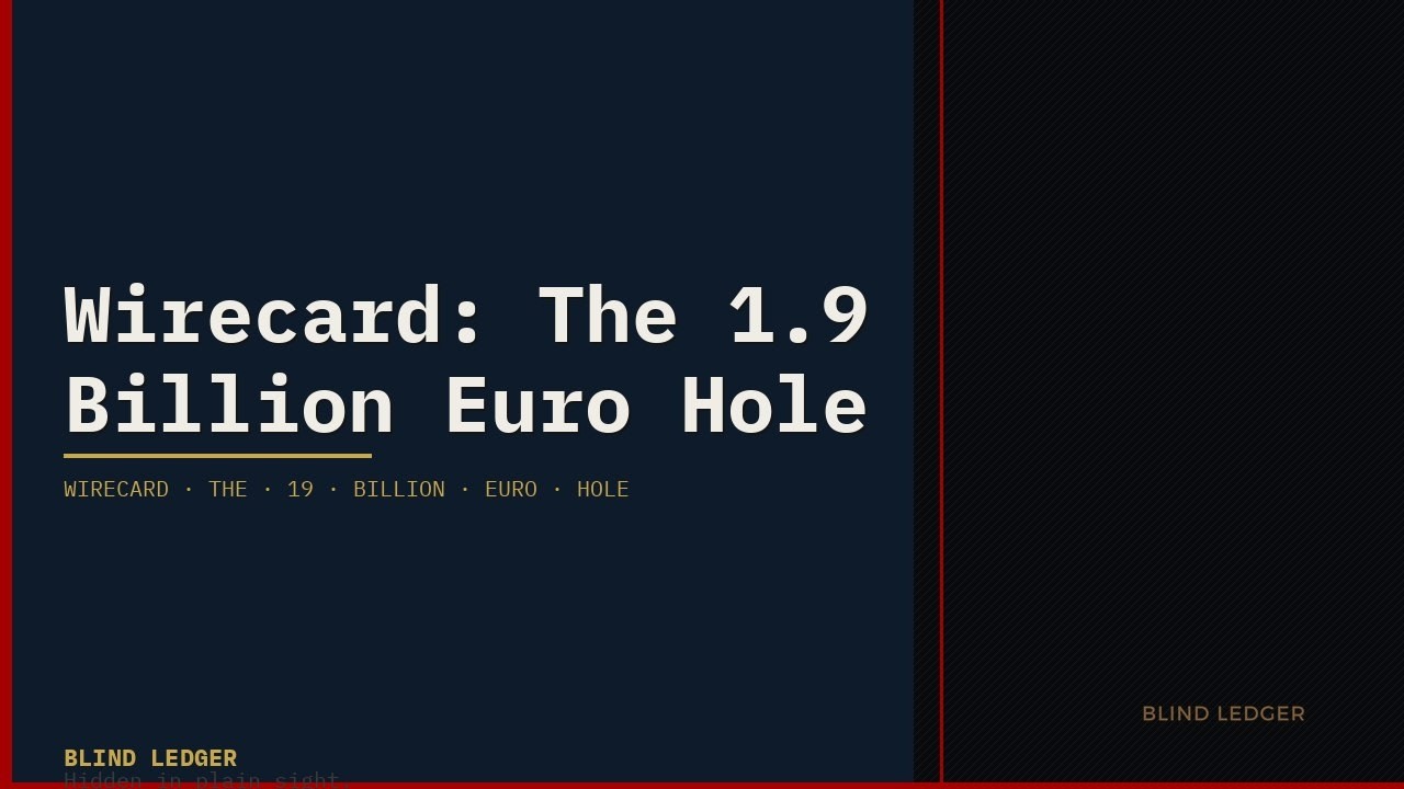 Wirecard: The 1.9 Billion Euro Hole