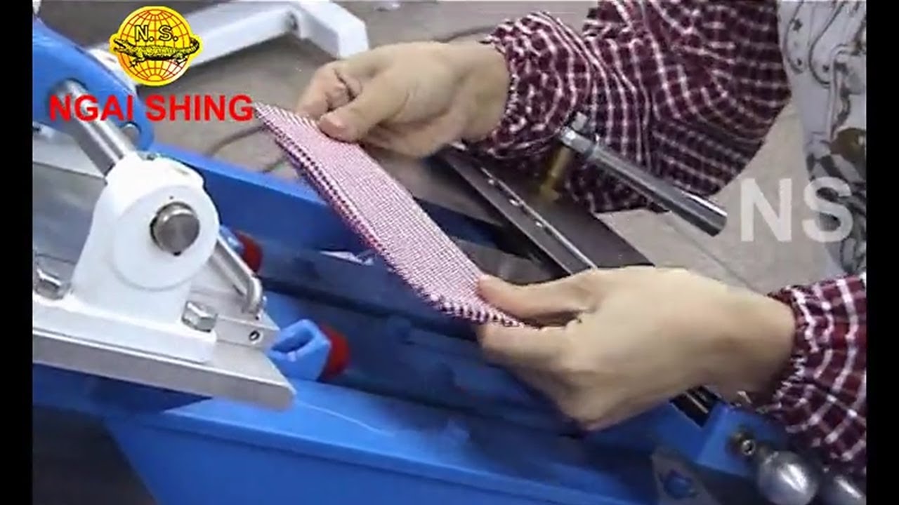 NS-46 Cuff  Turning and Blocking Machine 袖口機, cuff machine 介英機, sleeve cuff machine 袖克夫機