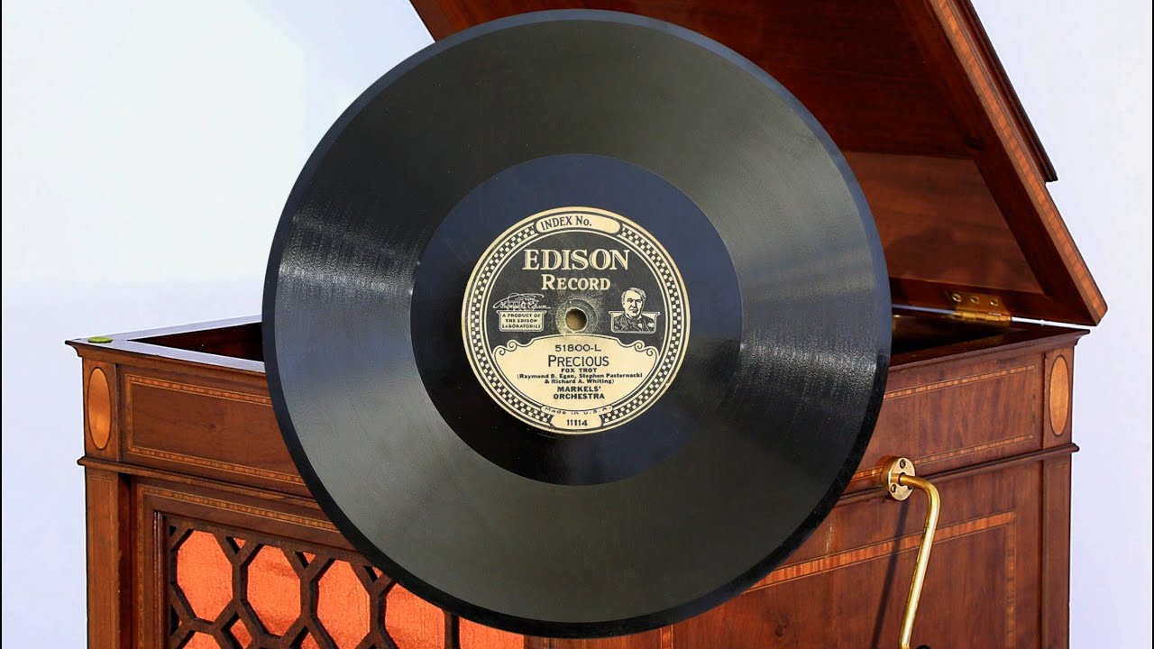 Foxtrot, "Precious" by Mike Markel's Orchestra on Edison Diamond Disc Record 51800-L