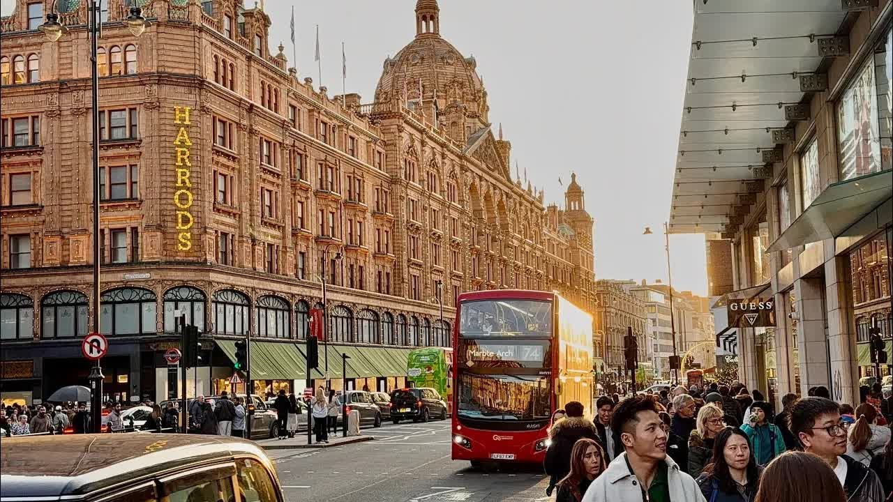 London Winter Walk 2026 Most Expensive Neighborhood Sloane Square to Harrods 4K HDR