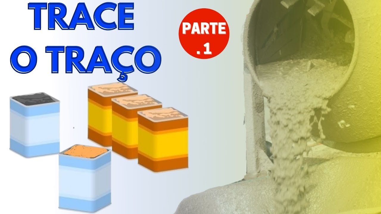 COMO CALCULAR O TRAÇO 1 M³ DE CONCRETO? I Trace o traço, método ABCP consumo de cimento, areia PART1