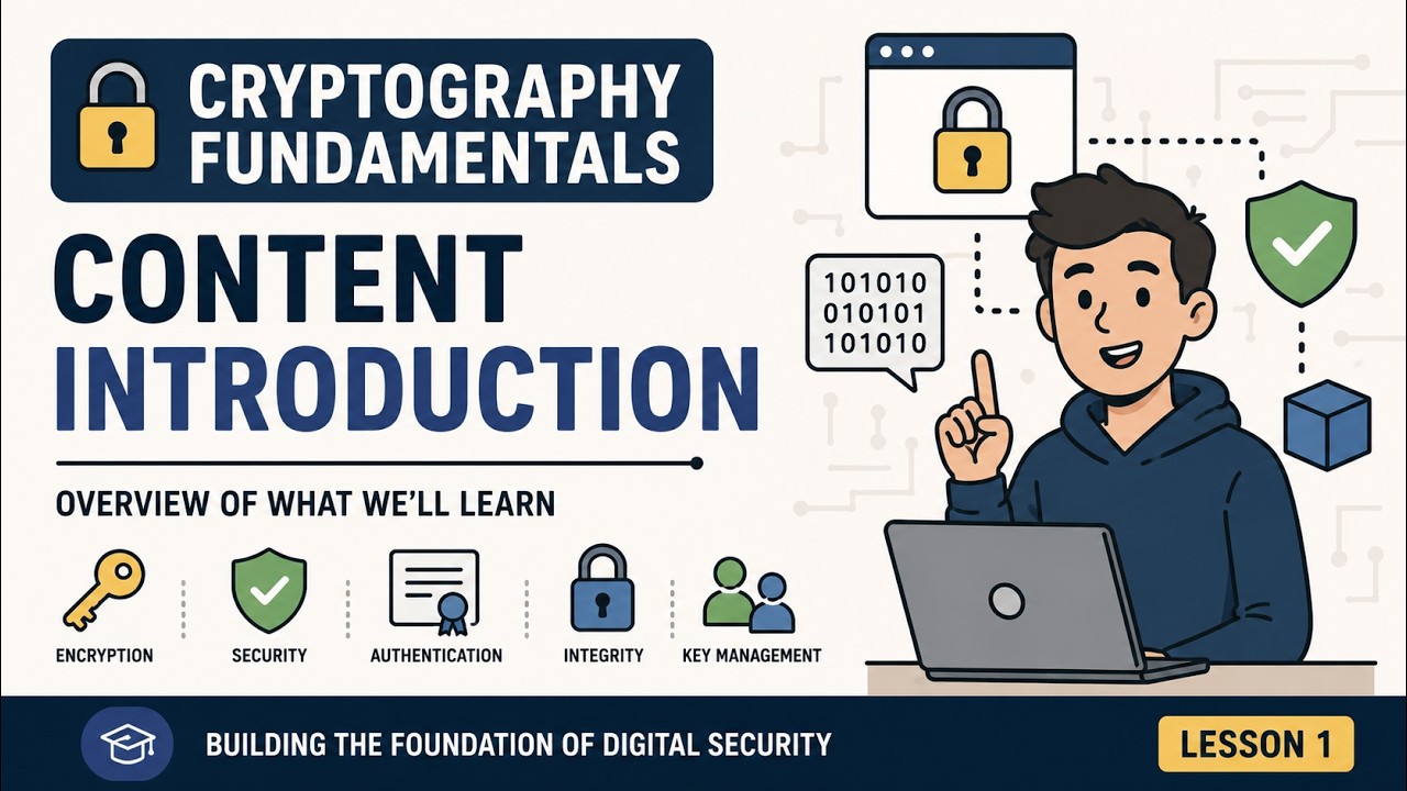 Cryptography Fundamentals | Content Introduction